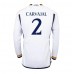 Tanie Strój piłkarski Real Madrid Daniel Carvajal #2 Koszulka Podstawowej 2023-24 Długie Rękawy